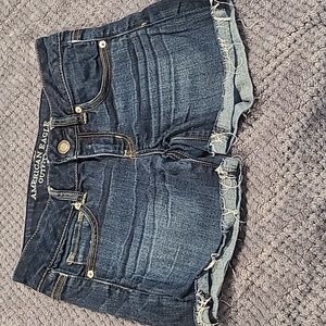 American Eagle cut off denim shorts,  size 4